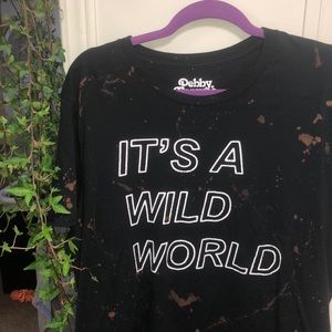 Pebby Forevee side-slit T-shirt